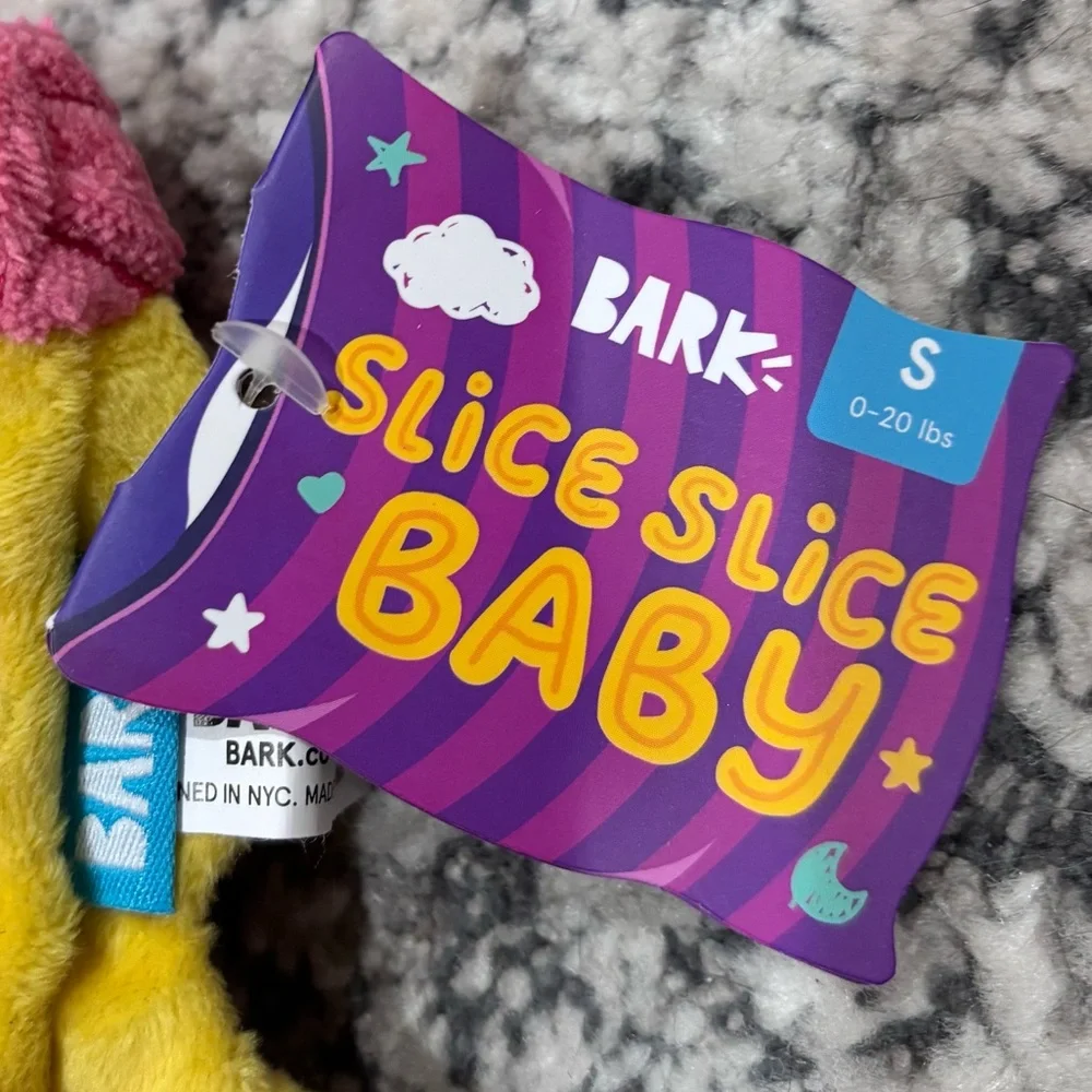 Bark ‘Slice Slice Baby’ Plush Dog Toy